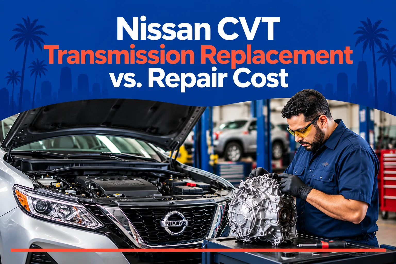 Nissan CVT Transmission Replacement vs Repair Cost